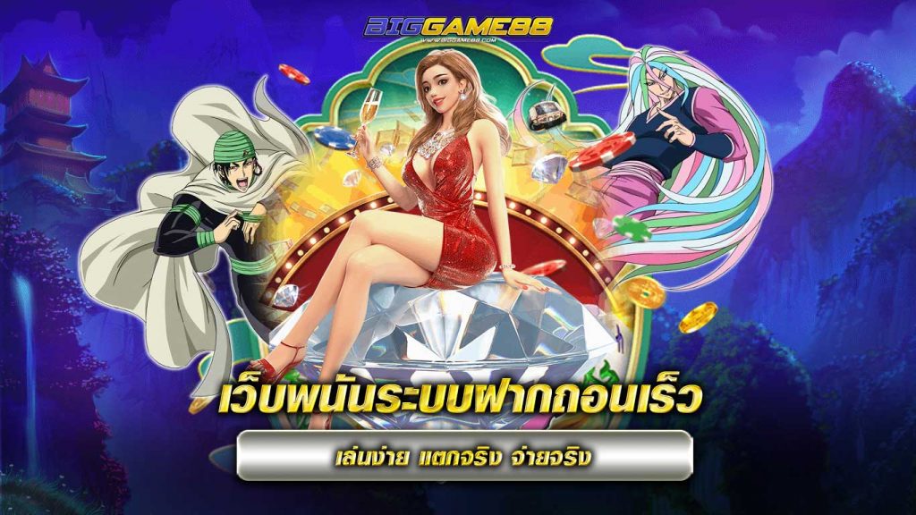 เว็บพนันระบบฝากถอนเร็ว