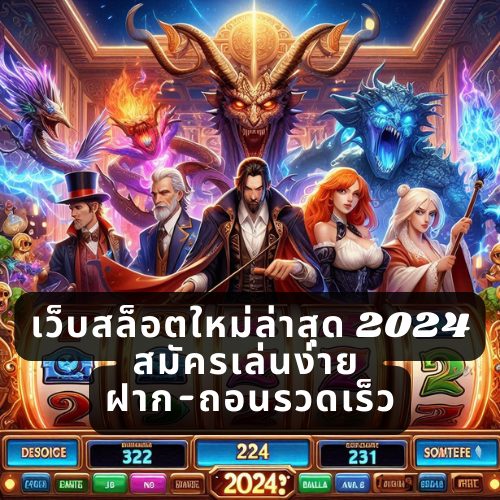 เว็บสล็อตใหม่ล่าสุด 2024