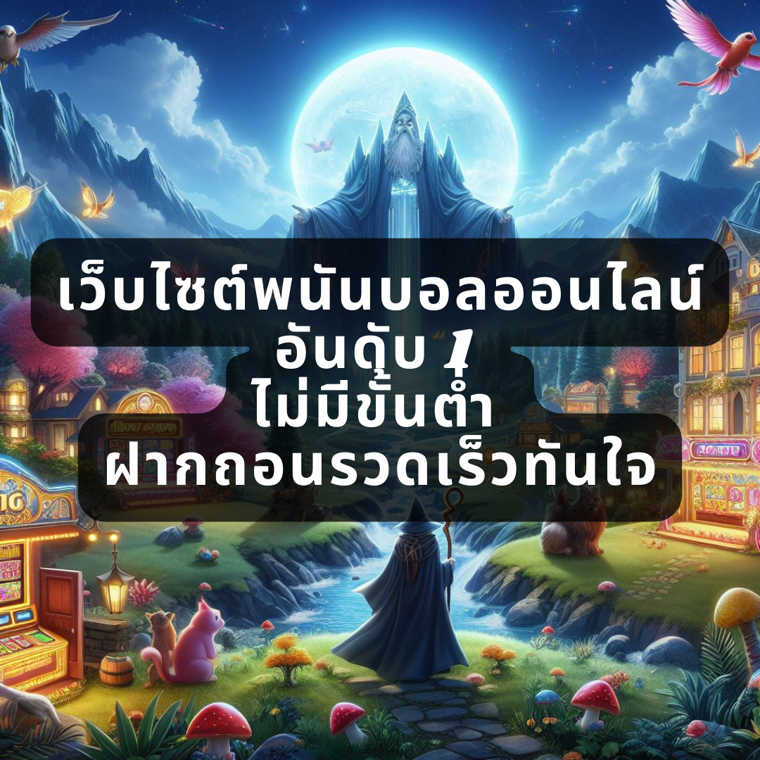 เว็บไซต์พนันบอลออนไลน์อันดับ 1