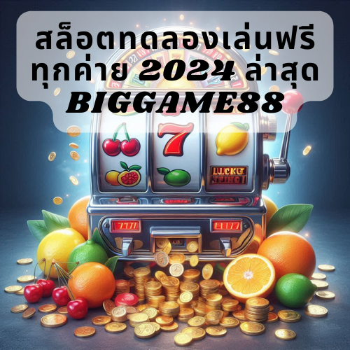 สล็อตทดลองเล่นฟรีทุกค่าย 2024 ล่าสุด