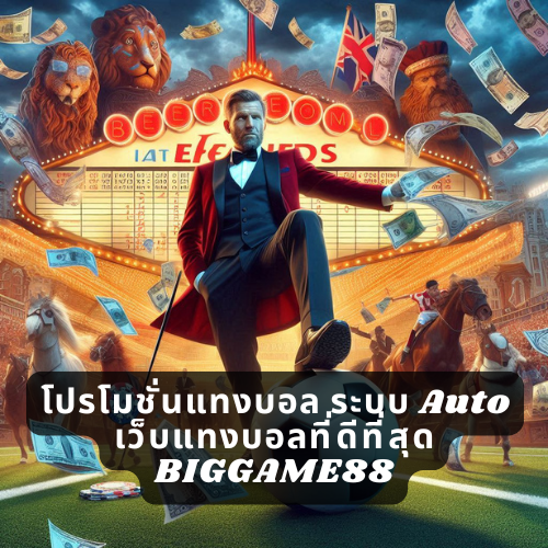 โปรโมชั่นแทงบอล ระบบ Auto เว็บแทงบอลที่ดีที่สุด BIGGAME88