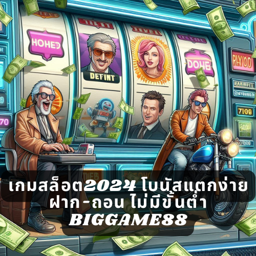 เกมสล็อต2024 โบนัสแตกง่าย ฝาก-ถอน ไม่มีขั้นต่ำ